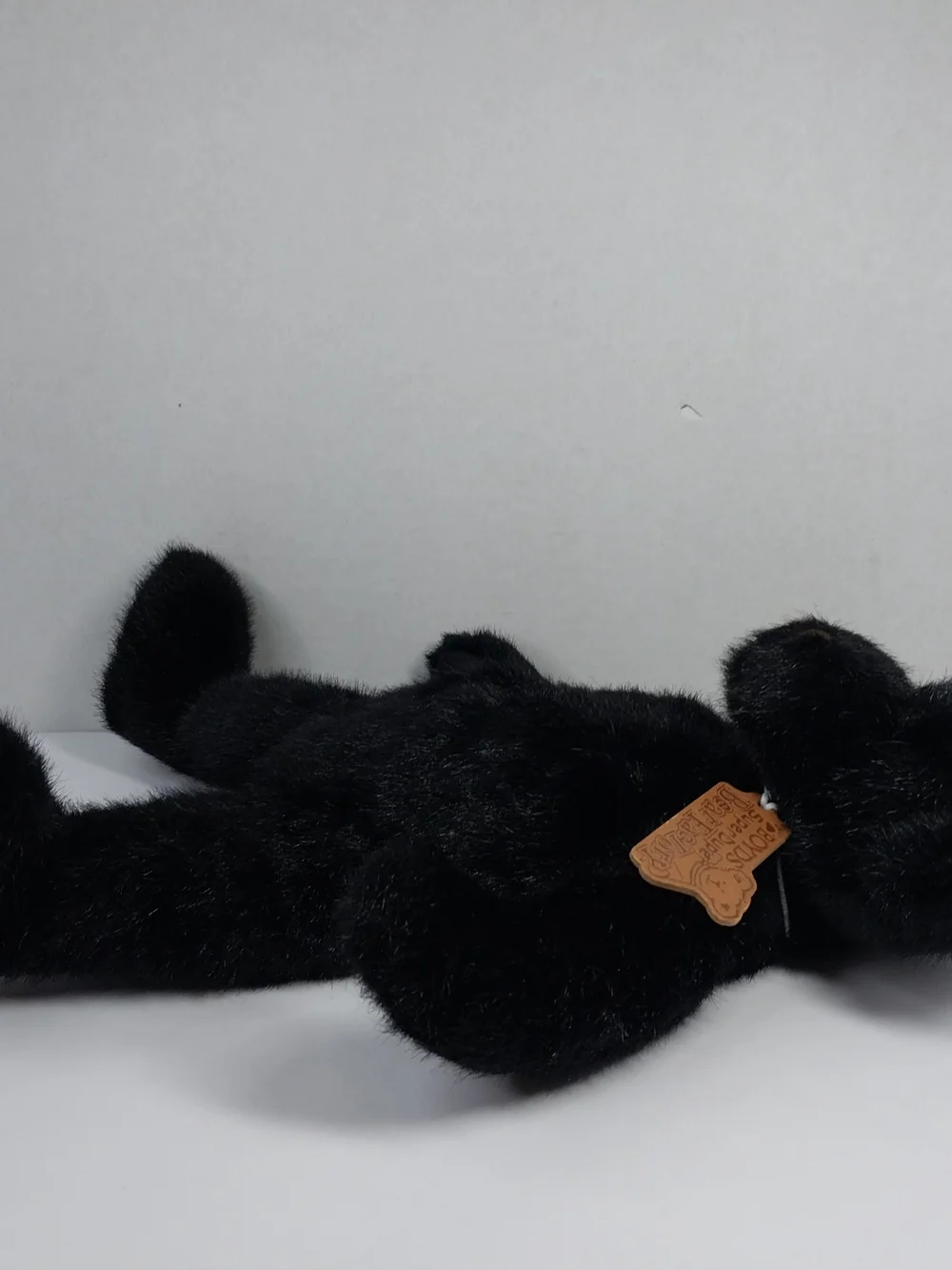 Vintage Boyds Bears Super Duper Black Plush 16